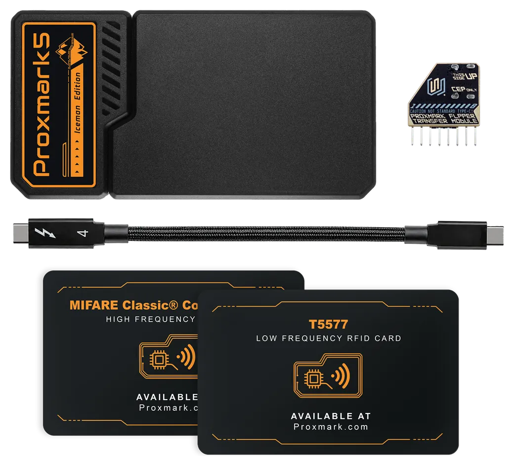 Proxmark 5 box contents